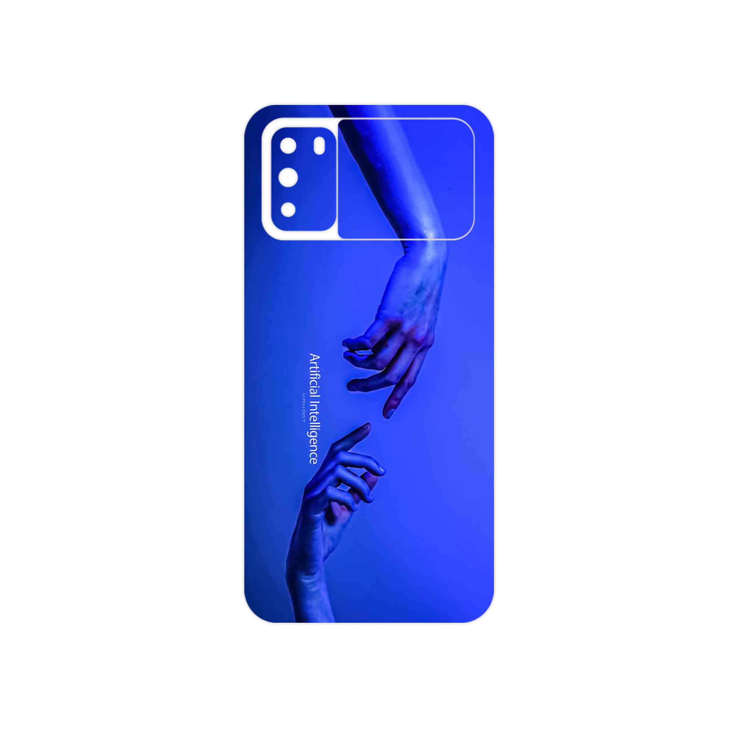 برچسب پوششی ماهوت مدل Artificial intelligence 1 مناسب برای گوشی موبایل شیائومی Poco M3