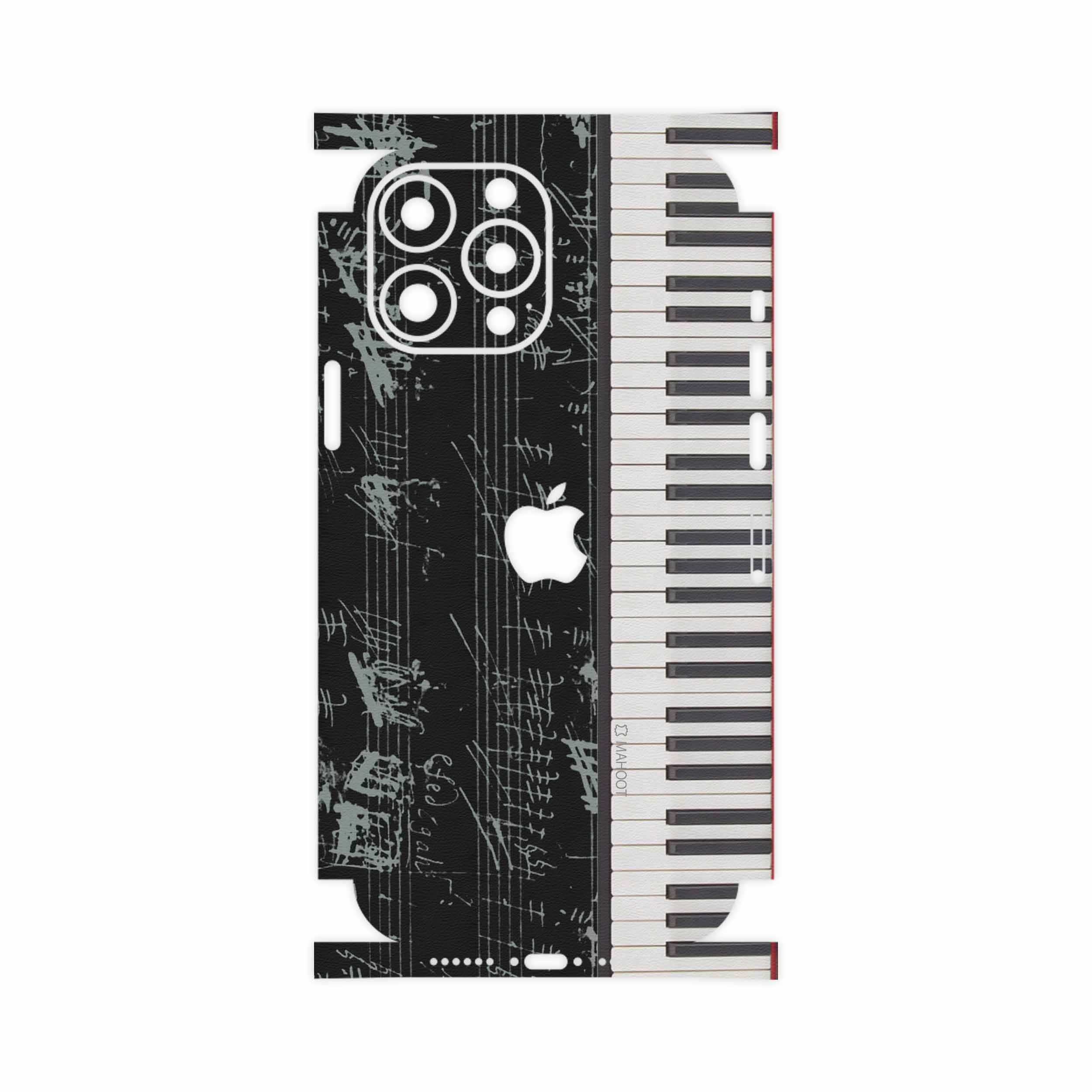 برچسب پوششی ماهوت مدل Piano-Instrument-FullSkin مناسب برای گوشی موبایل اپل iPhone 13 Pro Max