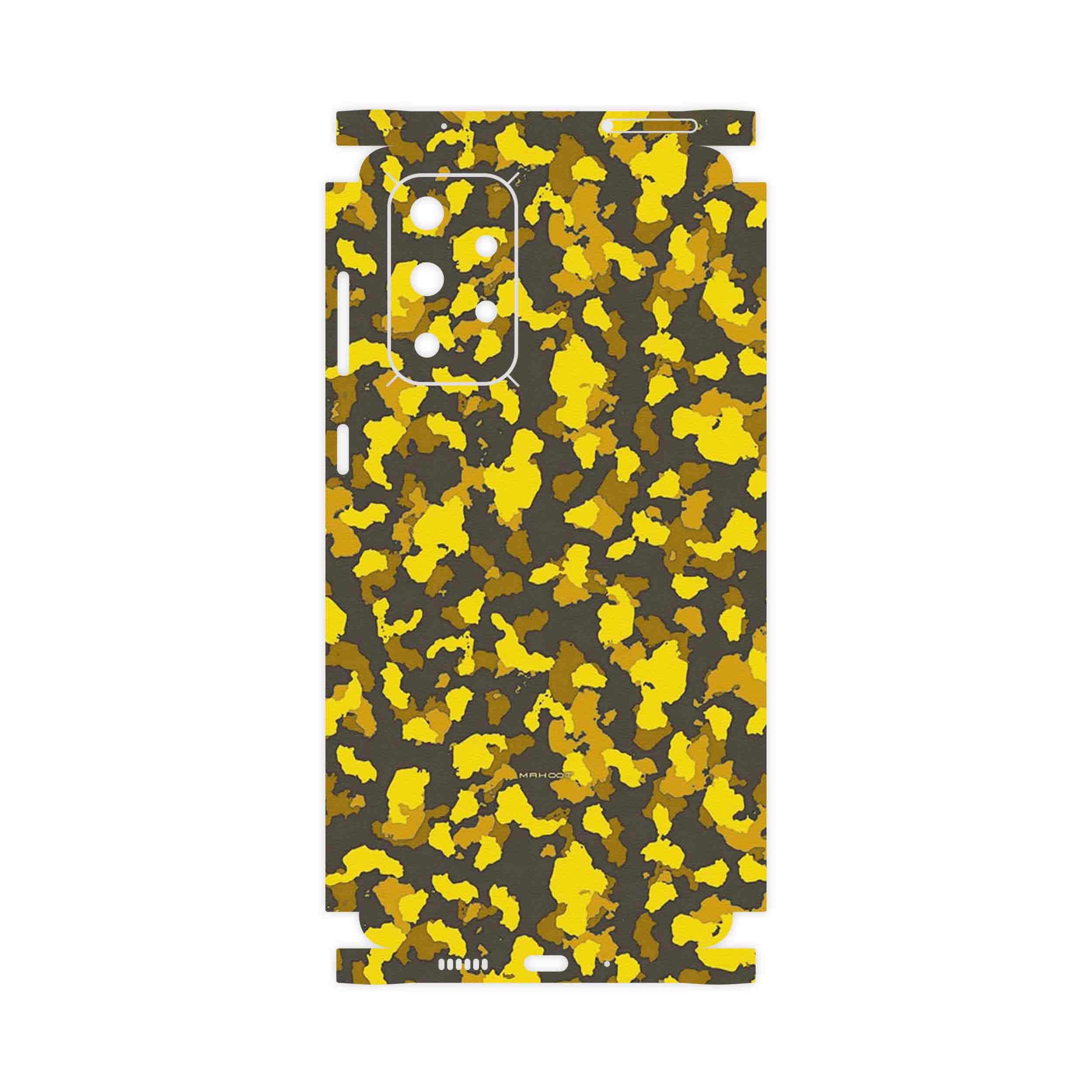 برچسب پوششی ماهوت مدل Yellow Infantry Army-FullSkin مناسب برای گوشی موبایل سامسونگ Galaxy A73 5G