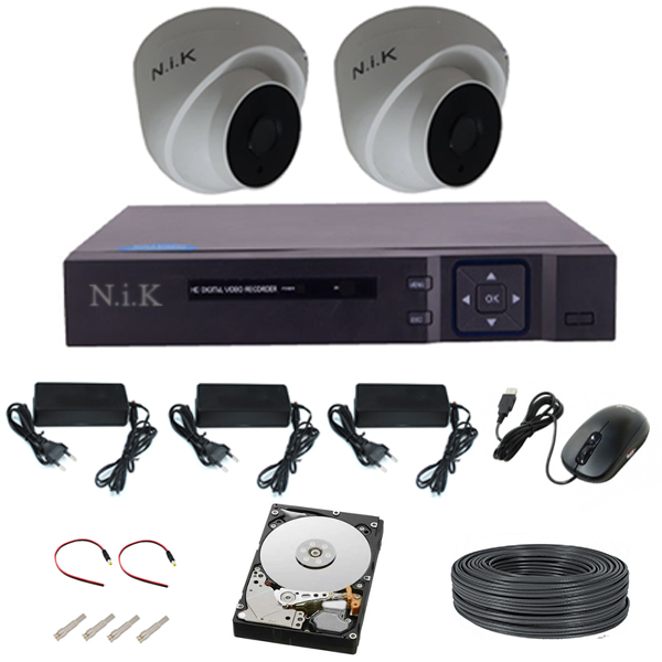 سیستم امنیتی آنالوگ ان آی کی مدل 5MP