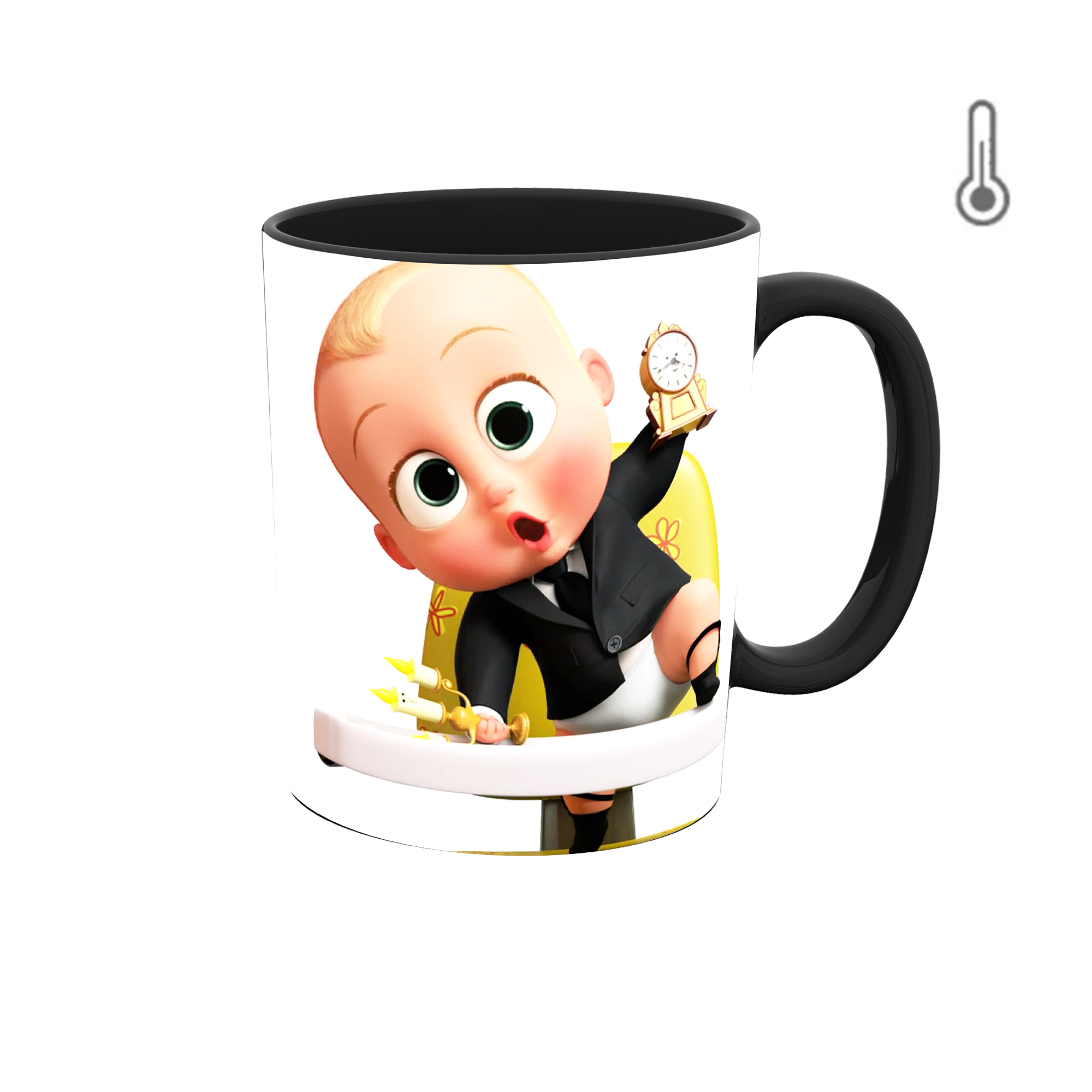 ماگ حرارتی  طرح بچه رییس کد 3