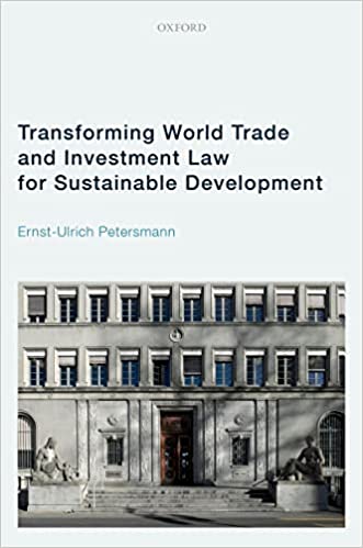 خرید و دانلود نسخه کامل کتاب Transforming World Trade and Investment Law for Sustainable Development - Pdf