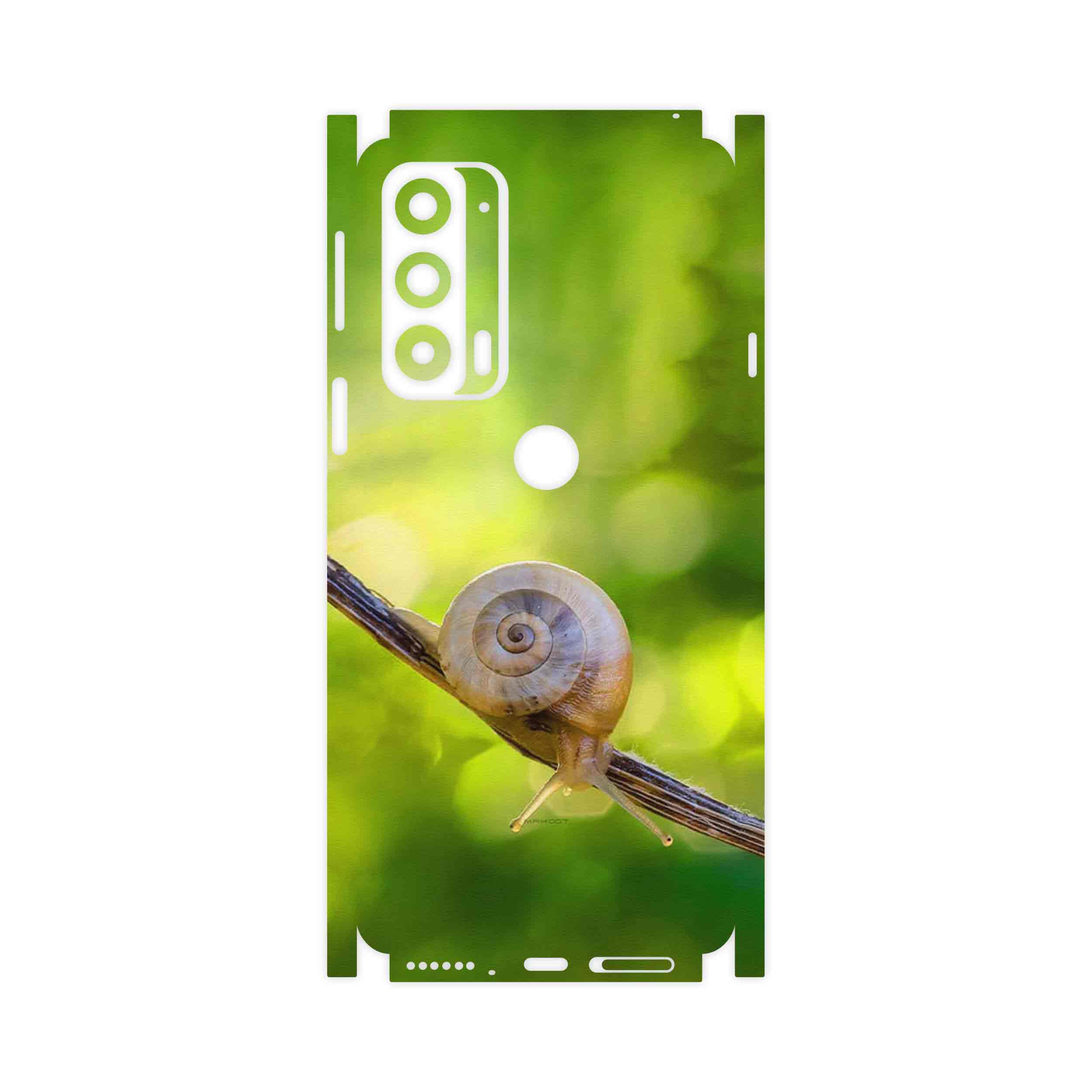 برچسب پوششی ماهوت مدل Snail-FullSkin مناسب برای گوشی موبایل موتورولا Edge 20