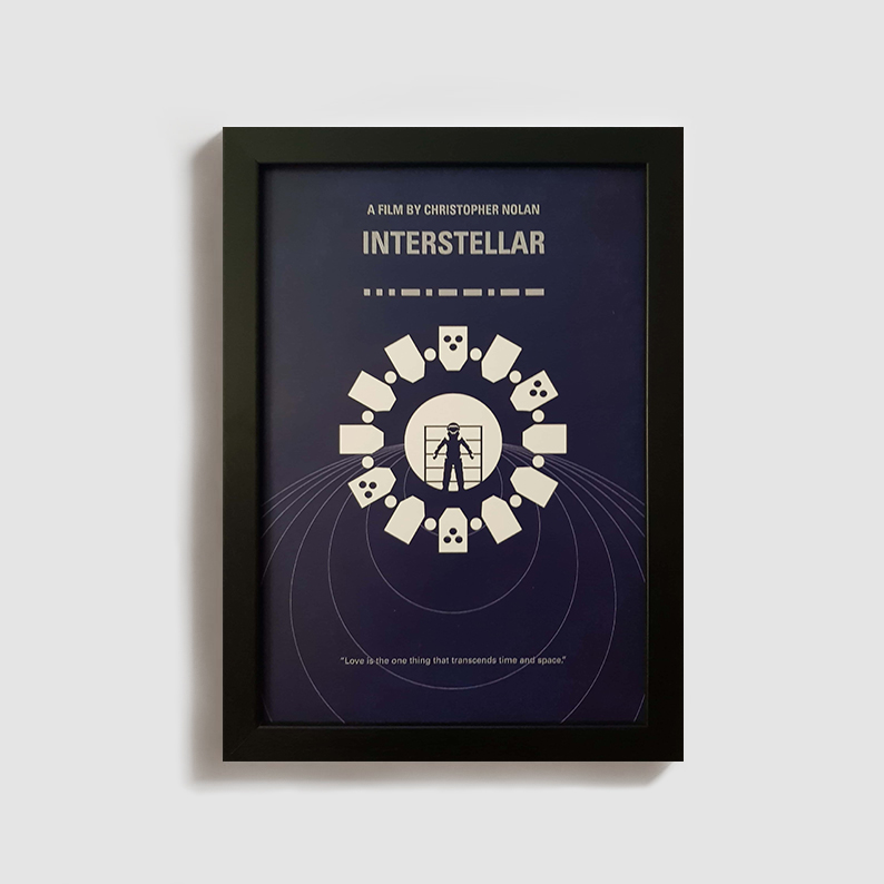  تابلو طرح فیلم اینتراستلار interstellar BL015