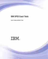 خرید و دانلود نسخه کامل کتاب IBM SPSS Exact Tests 19