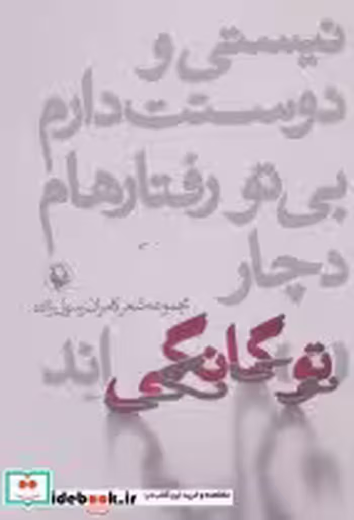 خرید کتاب نیستی و دوستت دارم،بی تو رفتارهام دچار توگانگی اند | ایده بوک