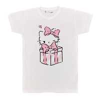 تی شرت بچگانه پرمانه طرح Kitty کد pmt.2424