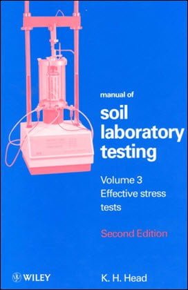 󾕇 Head K. H., Manual of Soil Laboratory Testing Volume 3, 2nd ed, 1998 - دانلود کتاب های دانشگاهی