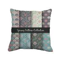 کاور کوسن طرح گل کد 8032