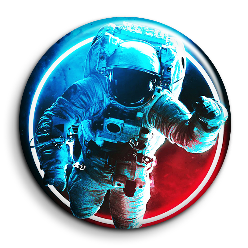 پیکسل گالری باجو طرح فضا و فضانورد کد 115