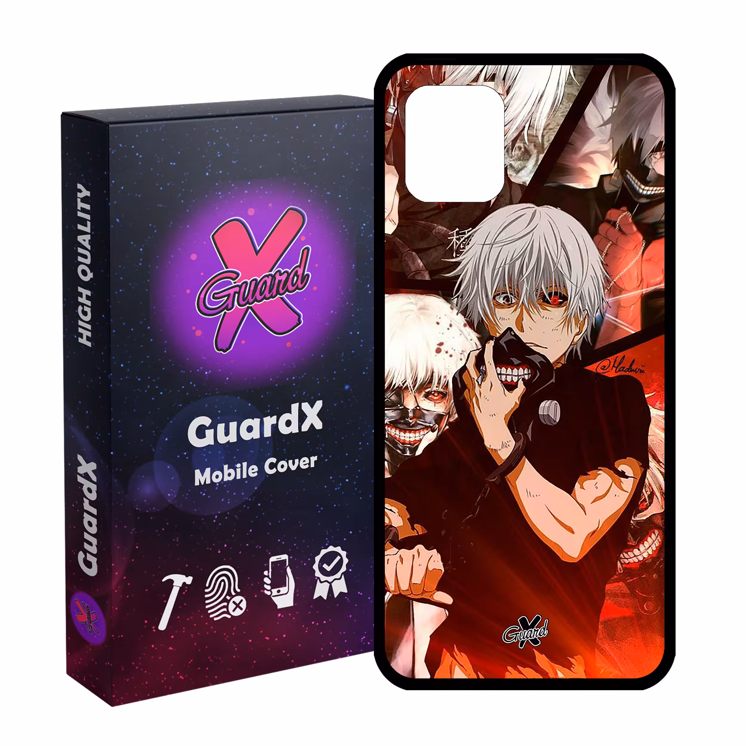 کاور گارد ایکس طرح Tokyo Ghoul Anime مدل Glass10549 مناسب برای گوشی موبایل سامسونگ Galaxy Note 10 Lite / A81