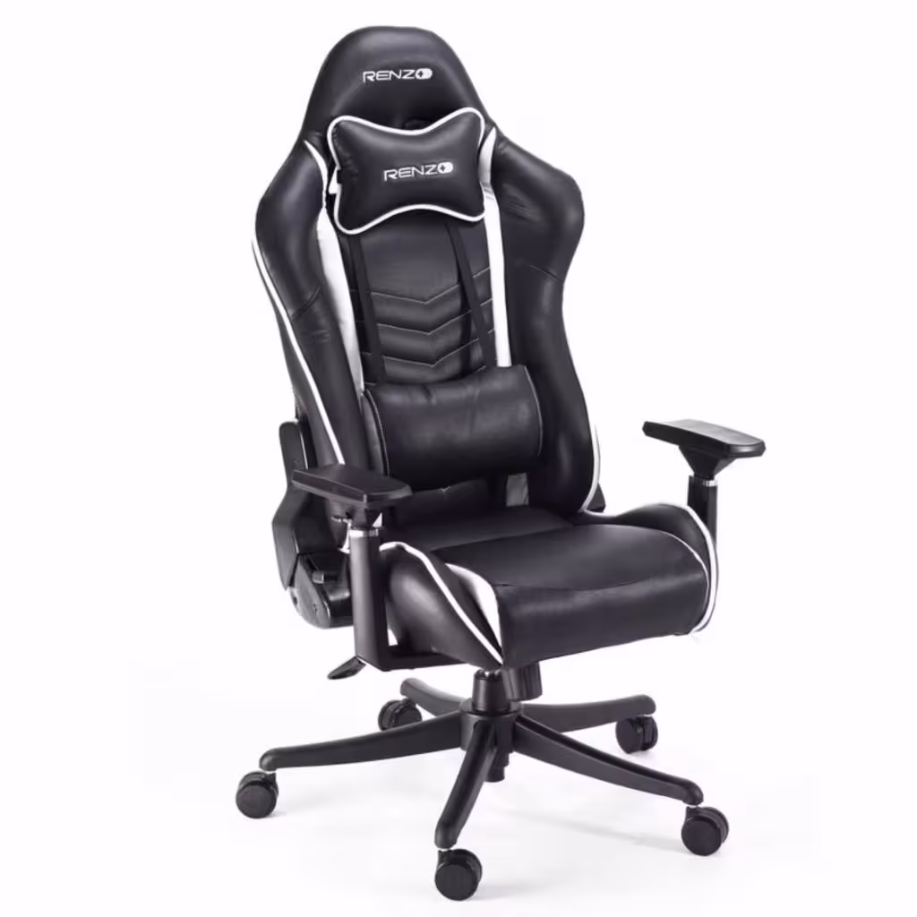 خرید صندلی گیمینگ رنزو Gaming Chair Renzo White با بهترین قیمت