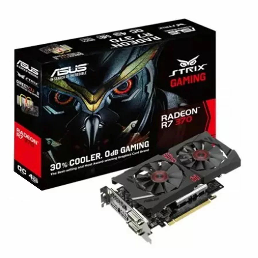 کارت گرافیک ایسوس R7 370 DCII OC STRIX GAMING 4GB GDDR5