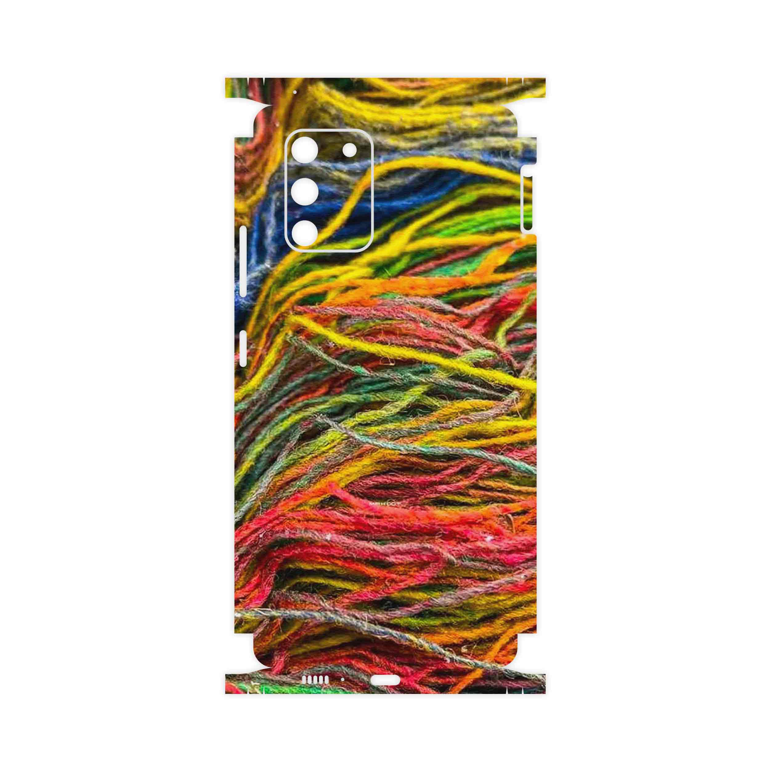 برچسب پوششی ماهوت مدل Fabric Texture 9-FullSkin مناسب برای گوشی موبایل سامسونگ Galaxy S10 Lite