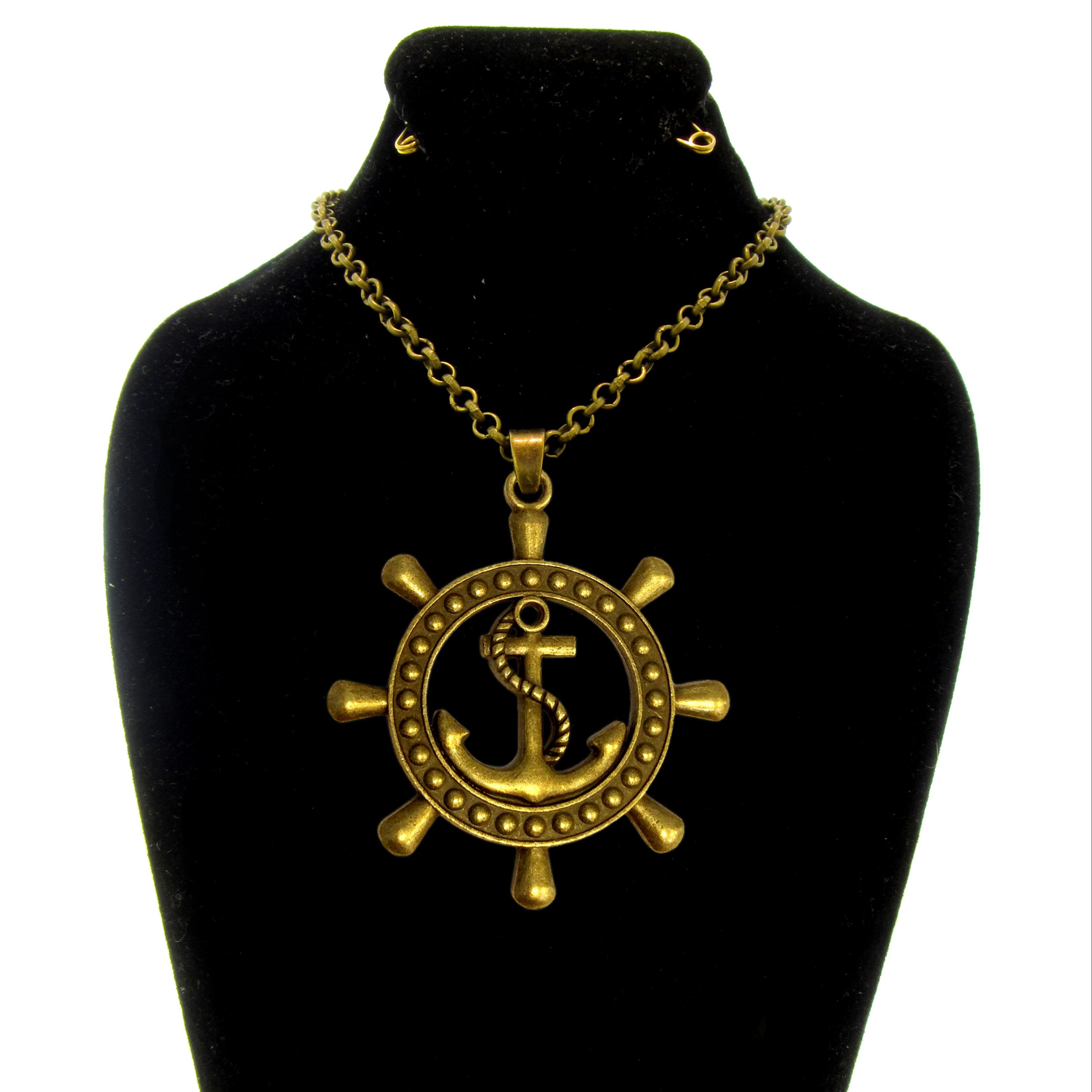 گردنبند طرح سکان کد 008