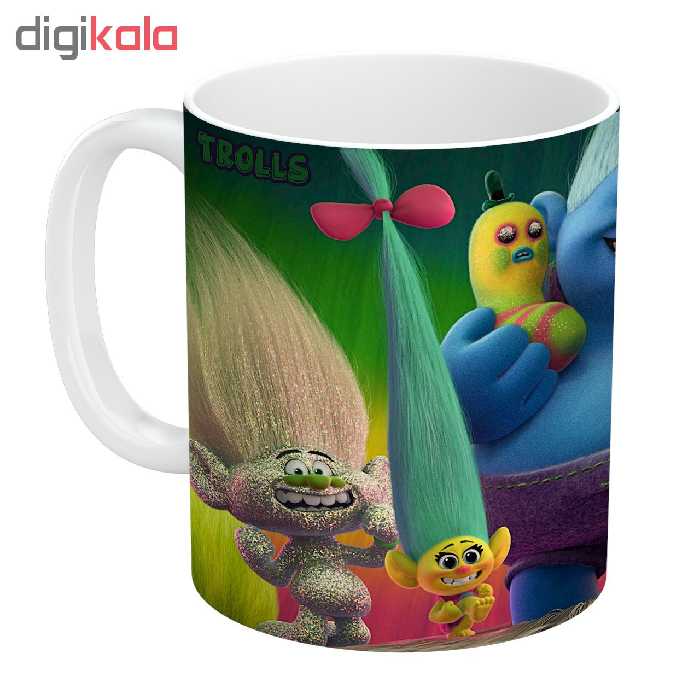 ماگ طرح انیمیشن Trolls مدل NI1198