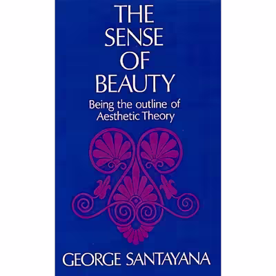 کتاب The Sense of Beauty اثر George Santayana انتشارات Dover Publications