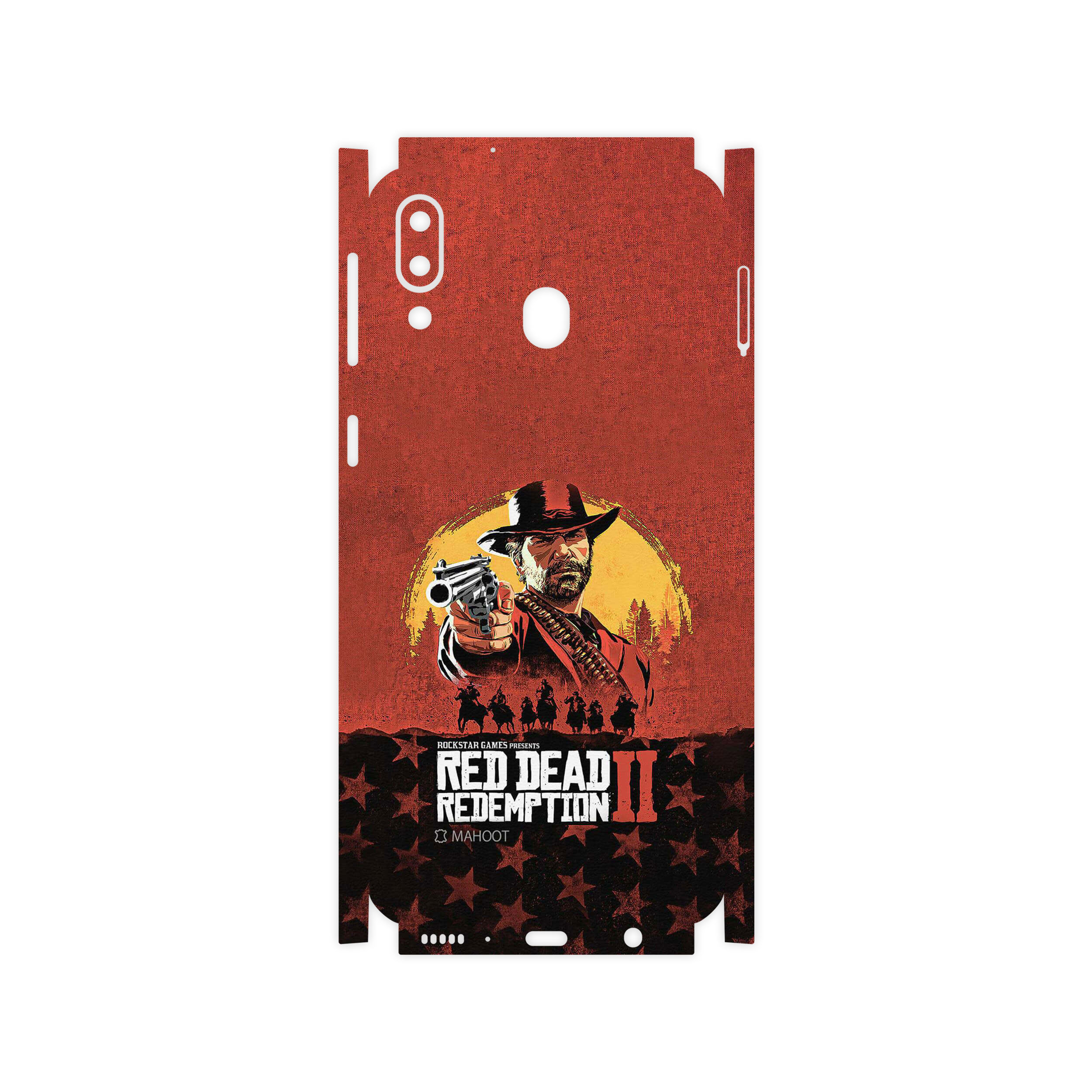 برچسب پوششی ماهوت مدل Red-Dead-Redemption-Game-FullSkin مناسب برای گوشی موبایل سامسونگ Galaxy M20