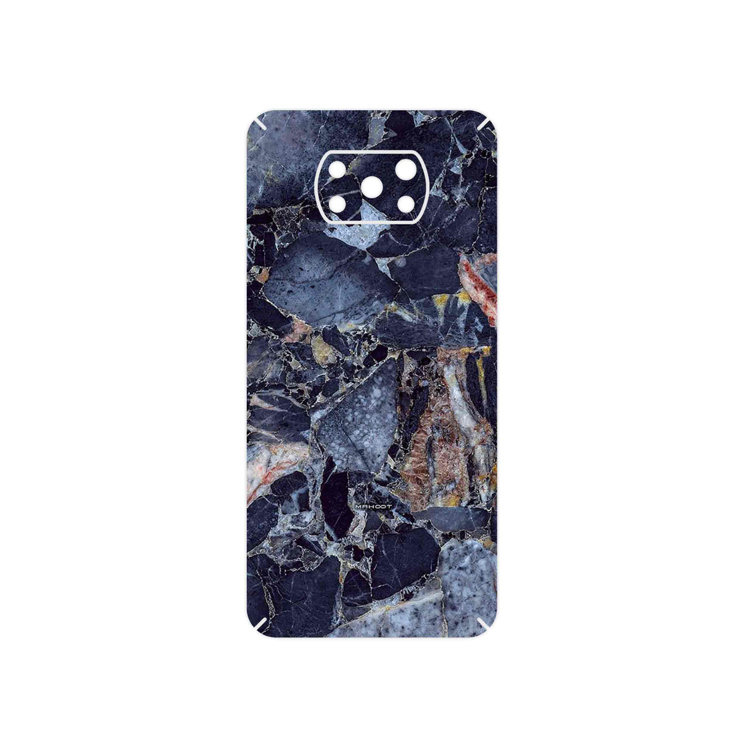برچسب پوششی ماهوت مدل Broken black marble-FullSkin مناسب برای گوشی موبایل هوآوی Y7a