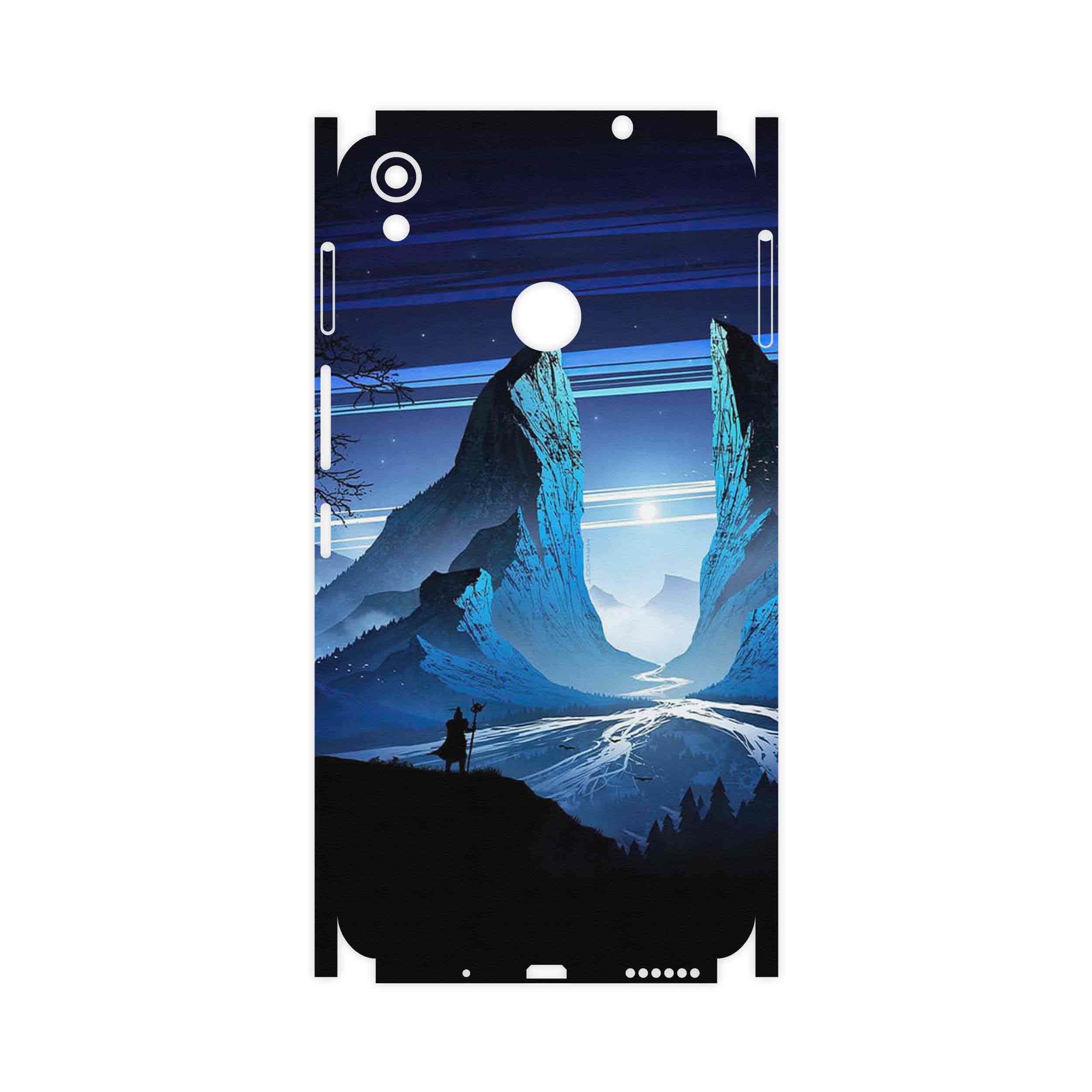 برچسب پوششی ماهوت مدل Blue Mountains Digital Art-FullSkin مناسب برای گوشی موبایل تکنو Camon CX Air
