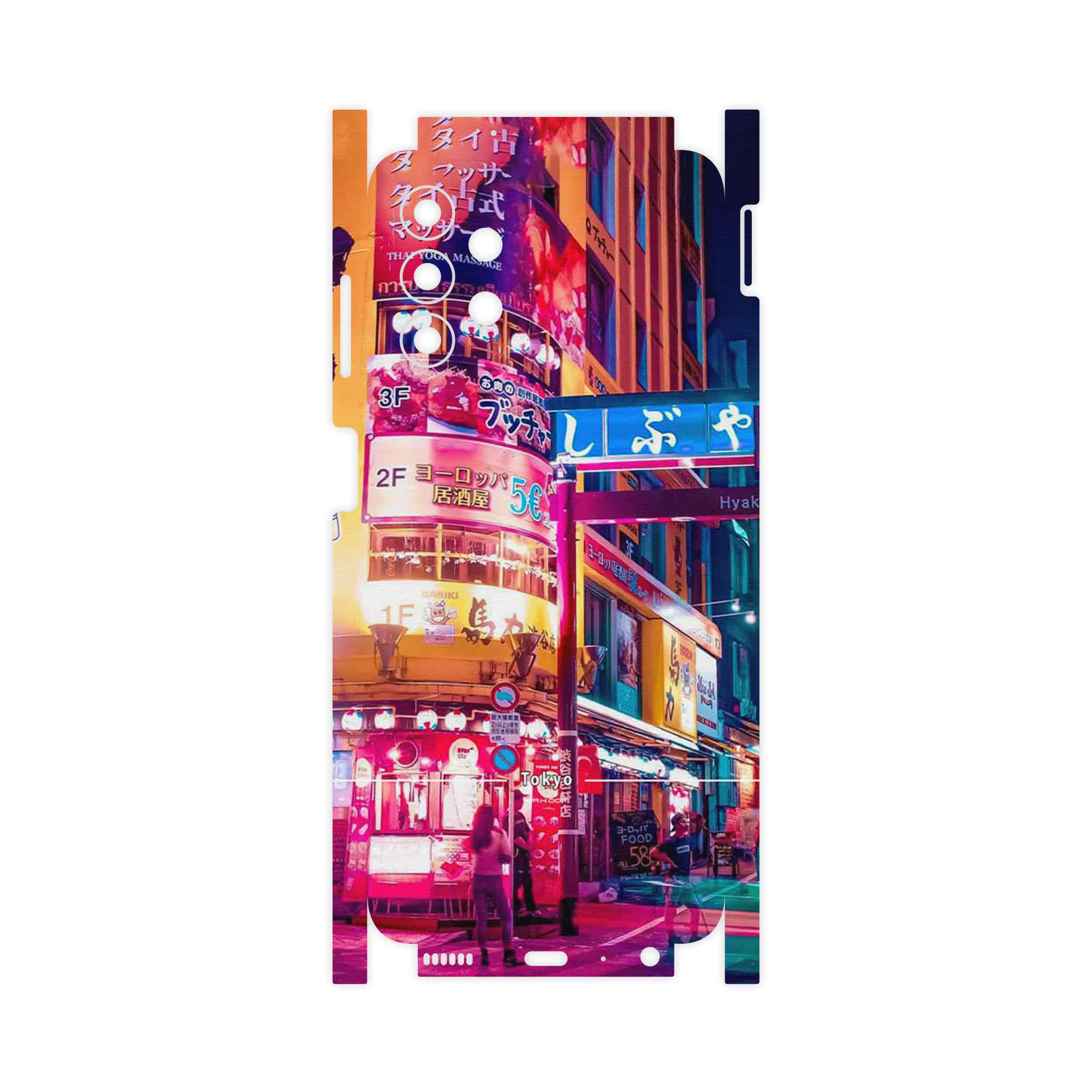 برچسب پوششی ماهوت مدل Tokyo City-FullSkin مناسب برای گوشی موبایل سامسونگ Galaxy A13