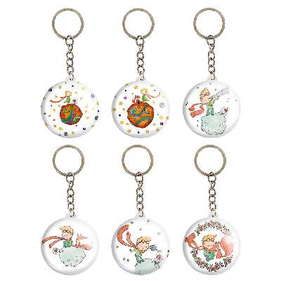 جاکلیدی خندالو طرح شازده کوچولو کد 69B مجموعه 6 عددی