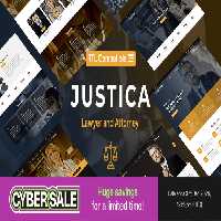 دانلود قالب وکالت Justica