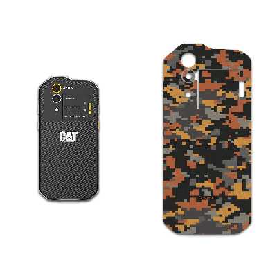 برچسب پوششی ماهوت مدل Army-Autumn-pixel مناسب برای گوشی موبایل کاترپیلار S60