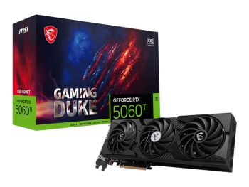 کارت گرافیک ام اس آی مدل GeForce RTX 5060 Ti 8G GAMING DUKE 3X OC