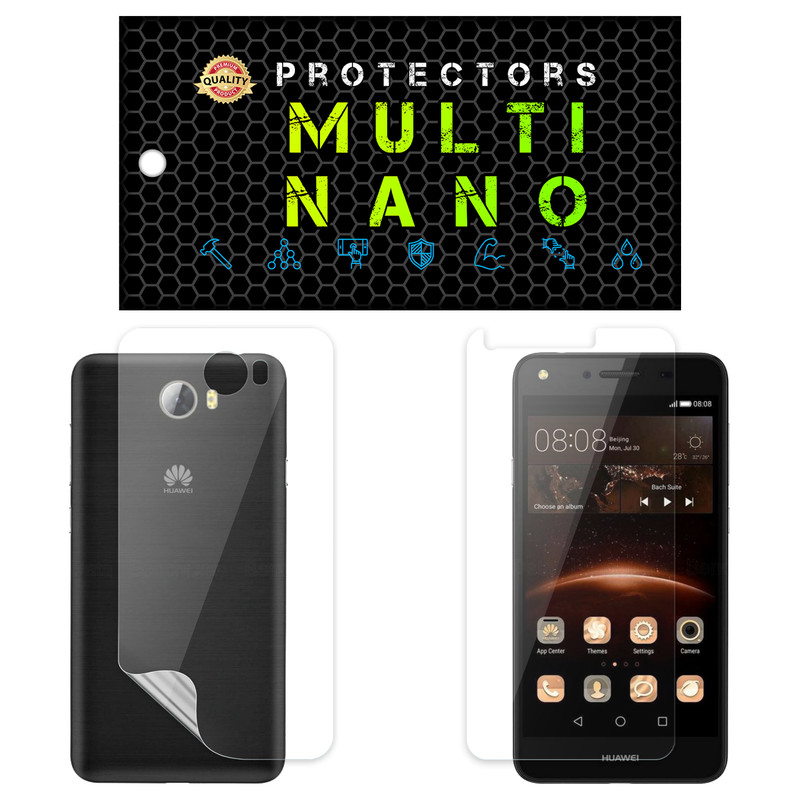محافظ صفحه نمایش مولتی نانو مدل X-SFT مناسب برای گوشی موبایل آنر 5 به همراه محافظ پشت | کالا برتری
