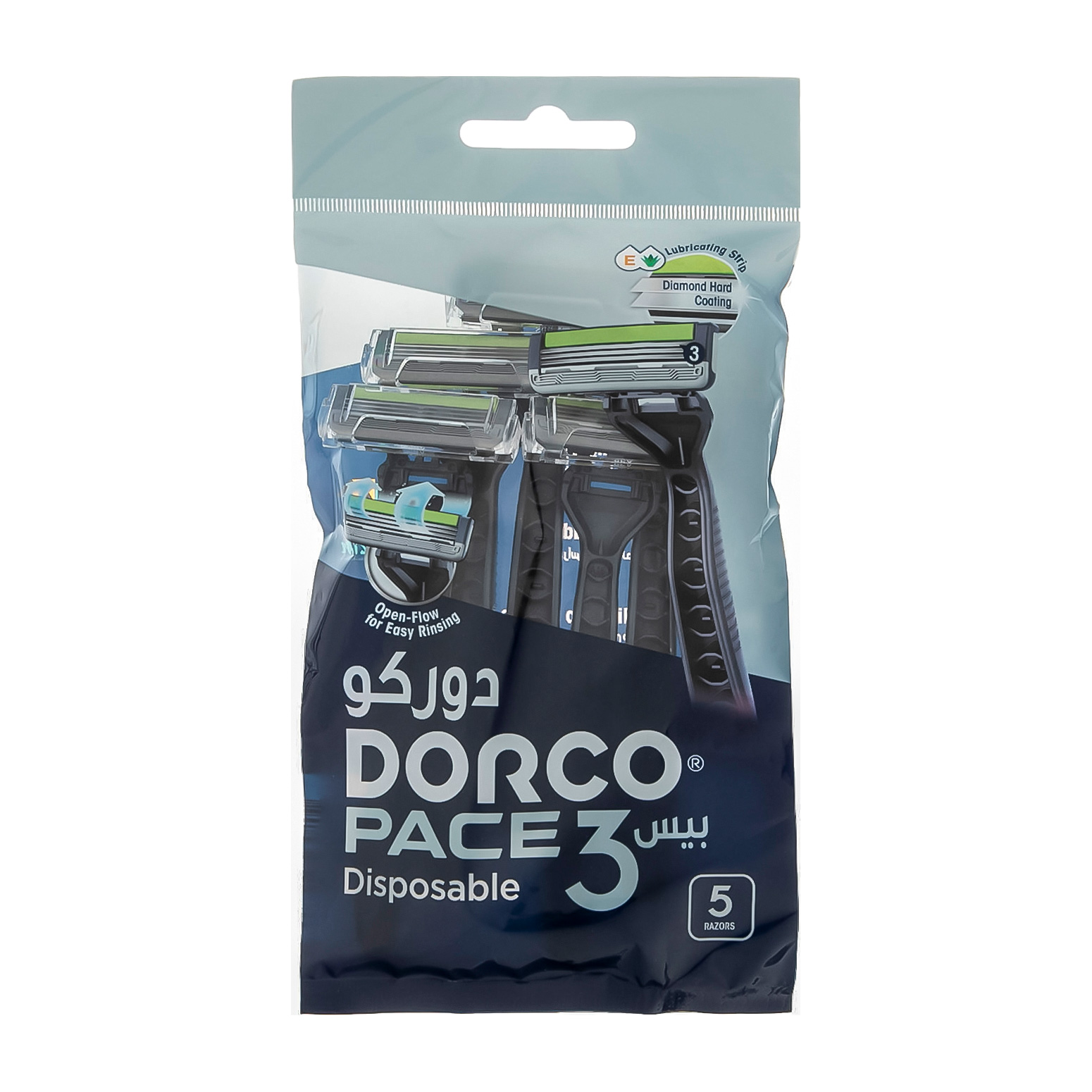 خودتراش دورکو مدل Pace 3 Disposable بسته 5 عددی
