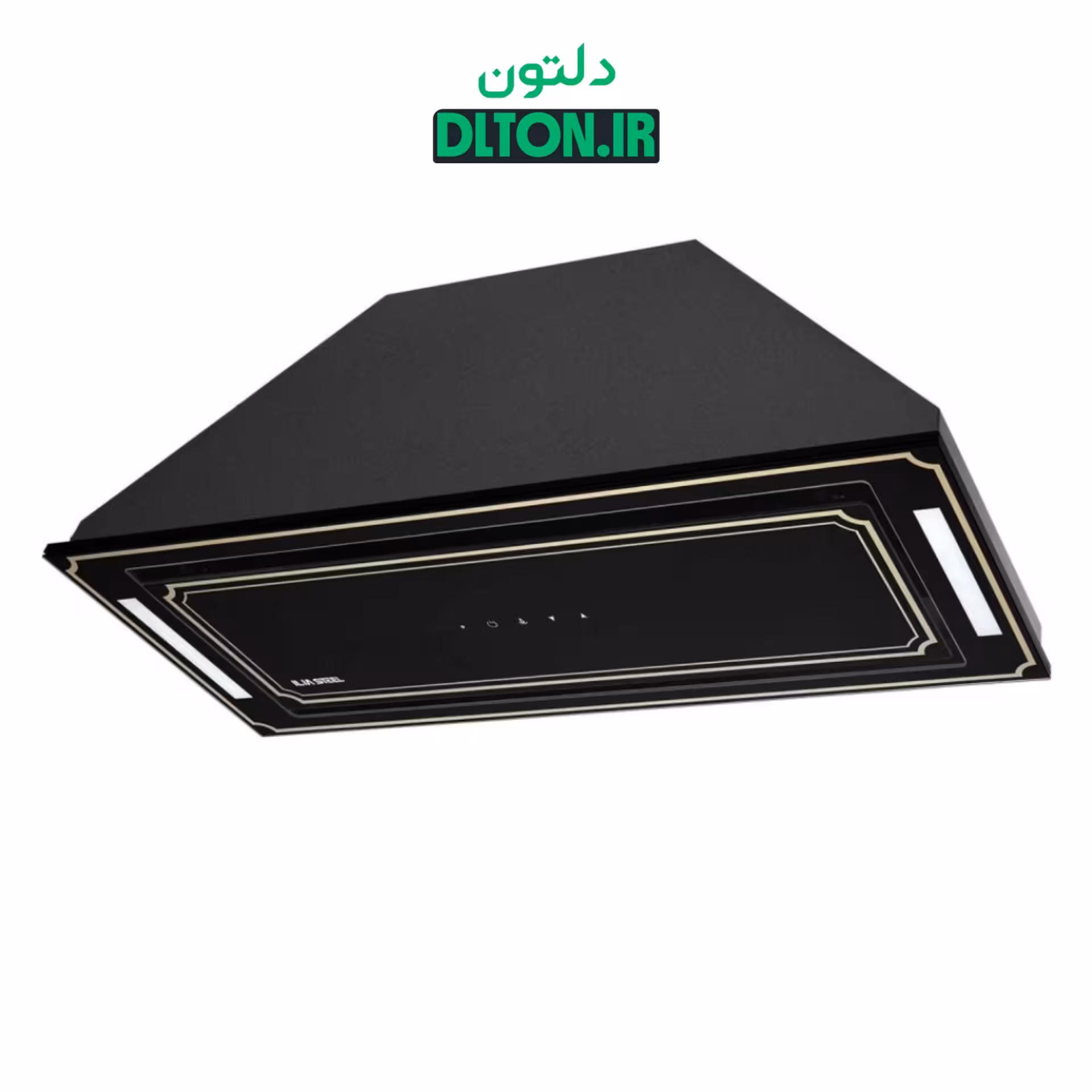 هود آشپزخانه ایلیااستیل مدل دیبا طلایی