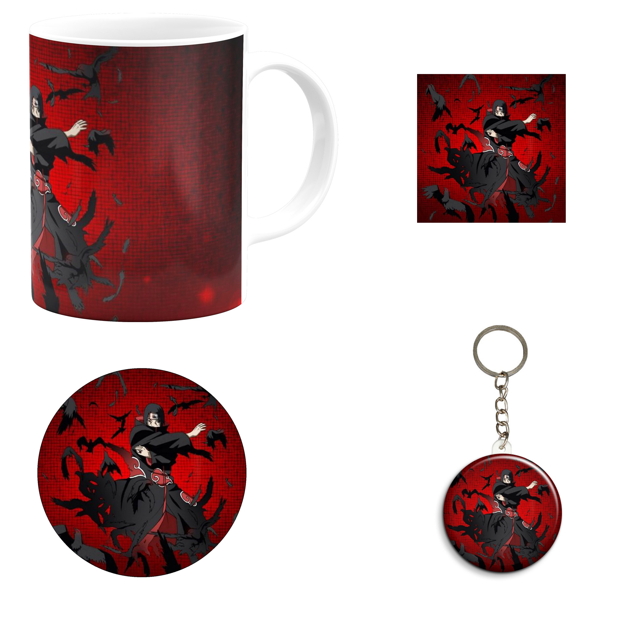 ست هدیه ماگ مدل انیمه ناروتو کد M31