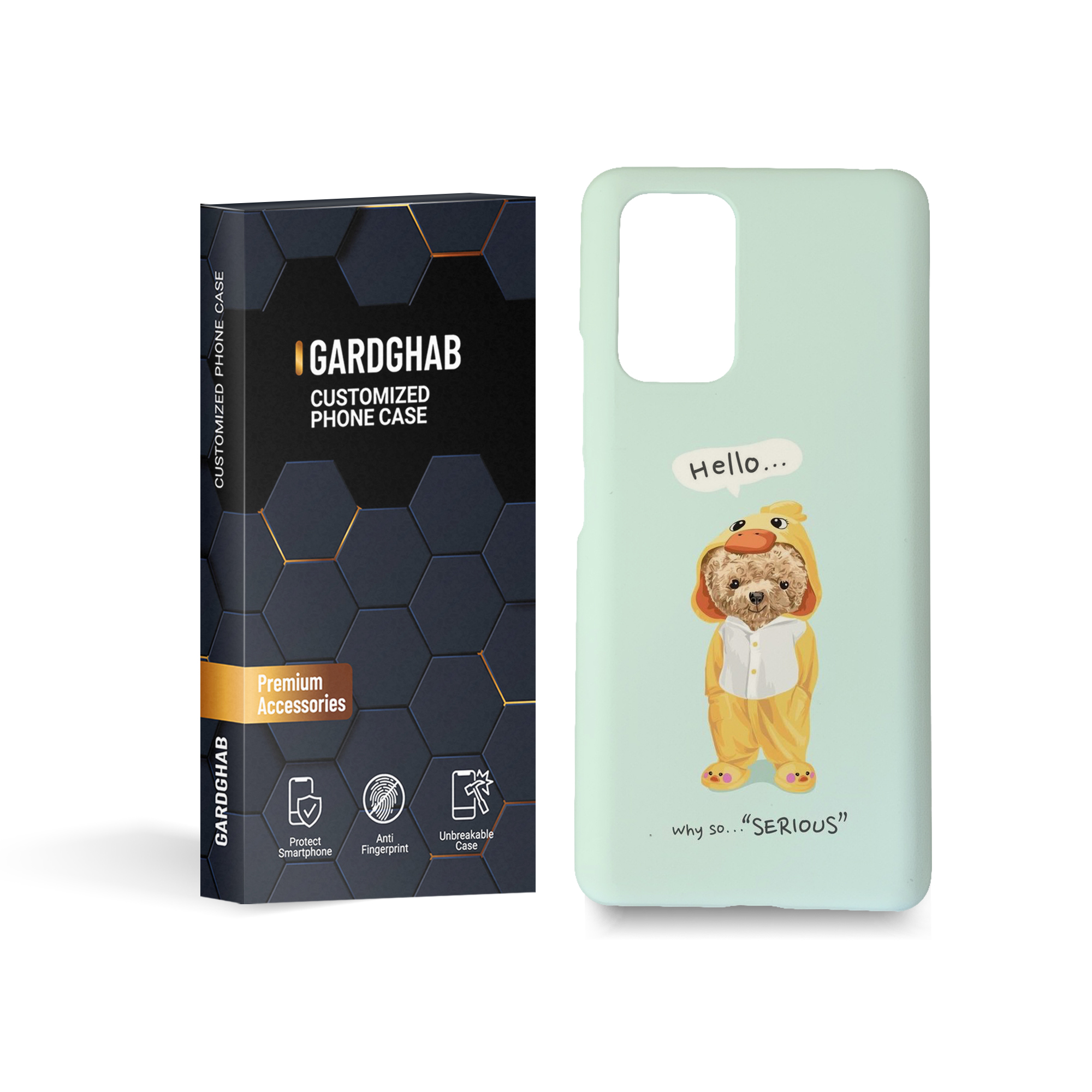 کاور گارد قاب مدل فانتزی مناسب برای گوشی موبایل شیائومی  redmi note 10 pro 4g