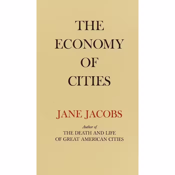 کتاب The Economy of Cities اثر Jane Jacobs انتشارات Vintage