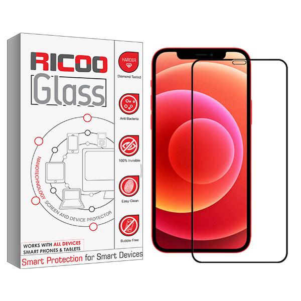 محافظ صفحه نمایش سرامیکی مات ریکوو مدل  HD مناسب برای گوشی موبایل اپل Iphone 12 Pro | کالا برتری