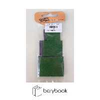 مبتکران / ماکت / قطعات مربعی چمن / 6عددی 3 سایز / 2481