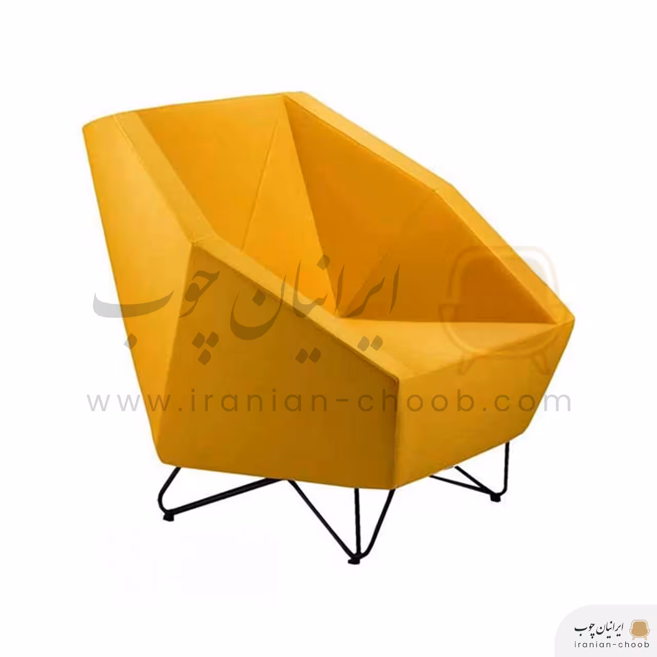 مبل اداری هلگر تک نفره مدل دیاموند کدSF-111-01