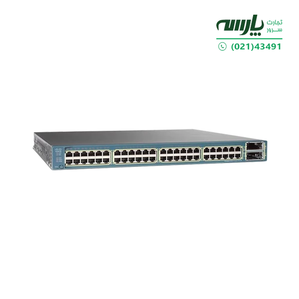 سوئیچ شبکه سیسکو 48 پورت WS-C3560E-48TD-S