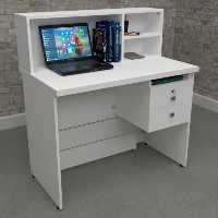 میز تحریر کانتر دار دوکشو | choobsub