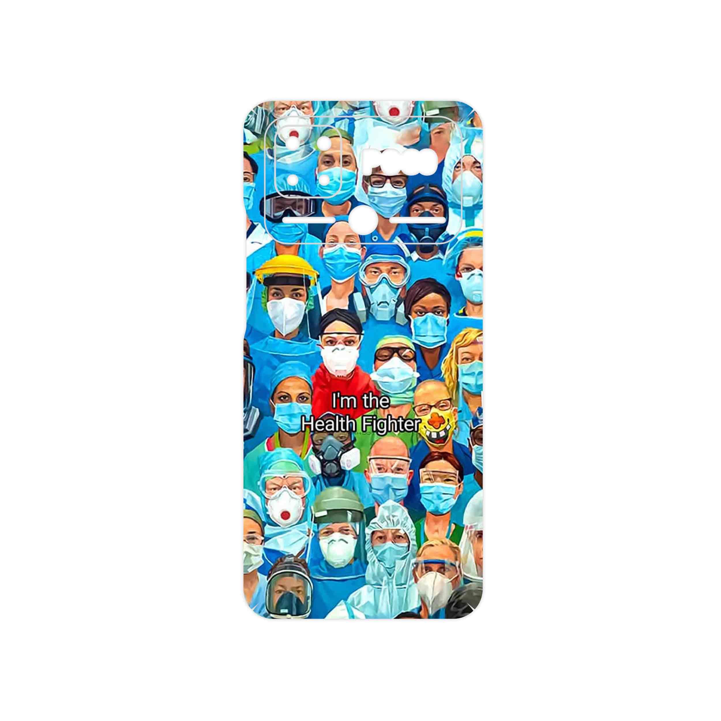 برچسب پوششی ماهوت مدل Nurse مناسب برای گوشی موبایل شیائومی Poco C40