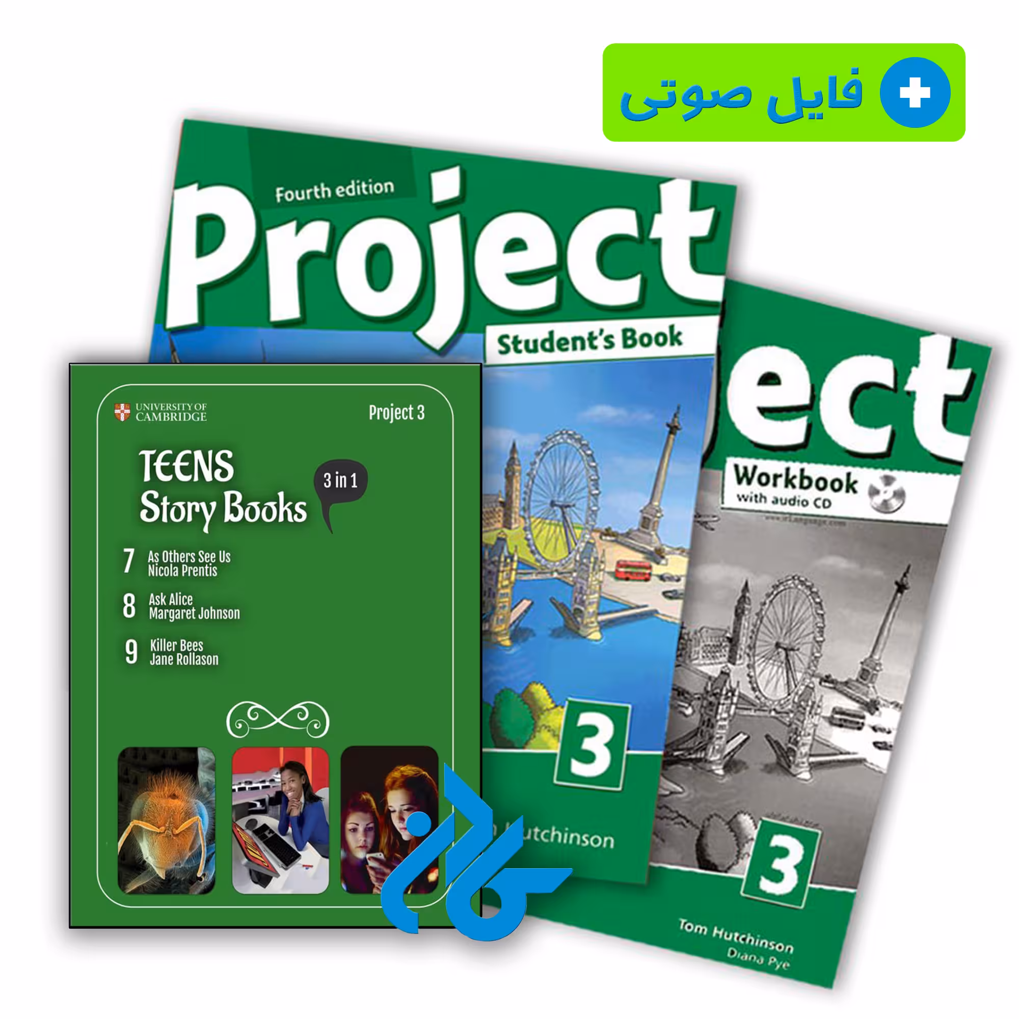 پک کتاب Project 3   کتاب داستان انگلیسی Teens Story Books – Project 3