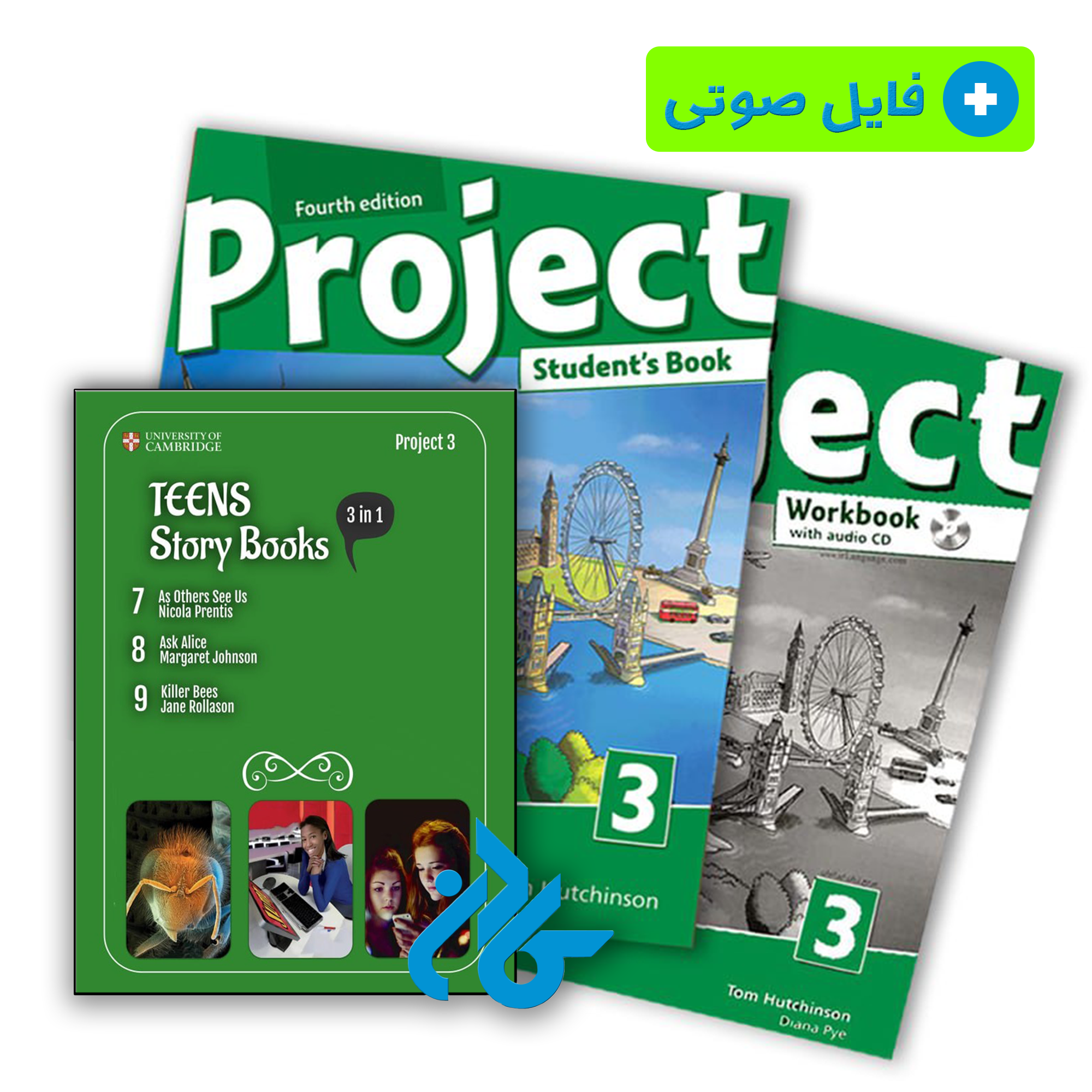 پک کتاب Project 3 کتاب داستان انگلیسی Teens Story Books – Project 3