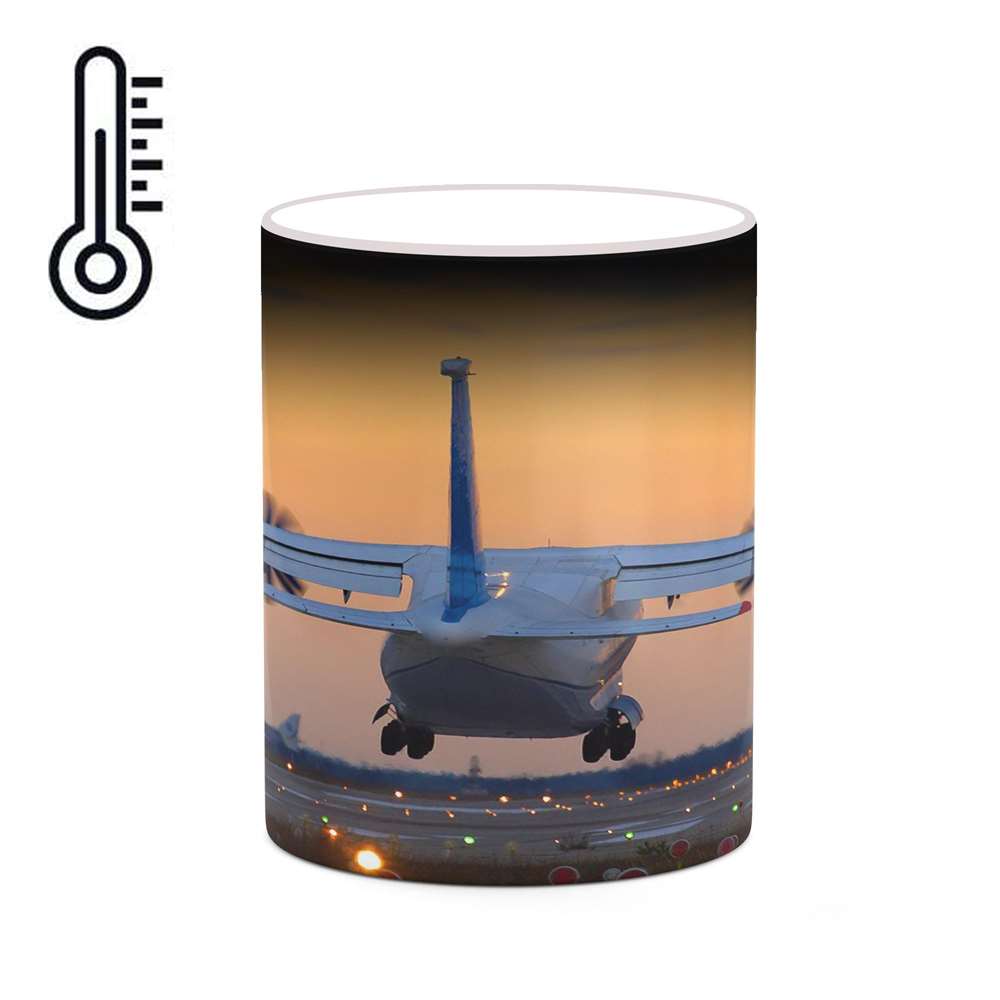 ماگ حرارتی کاکتی طرح هواپیمای جنگنده مدل mgh20390