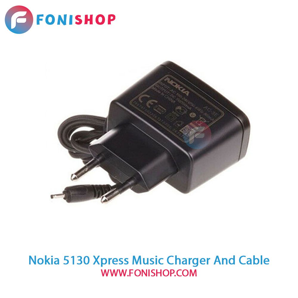 کابل و شارژر اصلی نوکیا Nokia 5130 Xpress Music