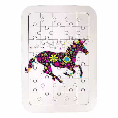 پازل 35 تکه مدل یونیکورن  کد 8