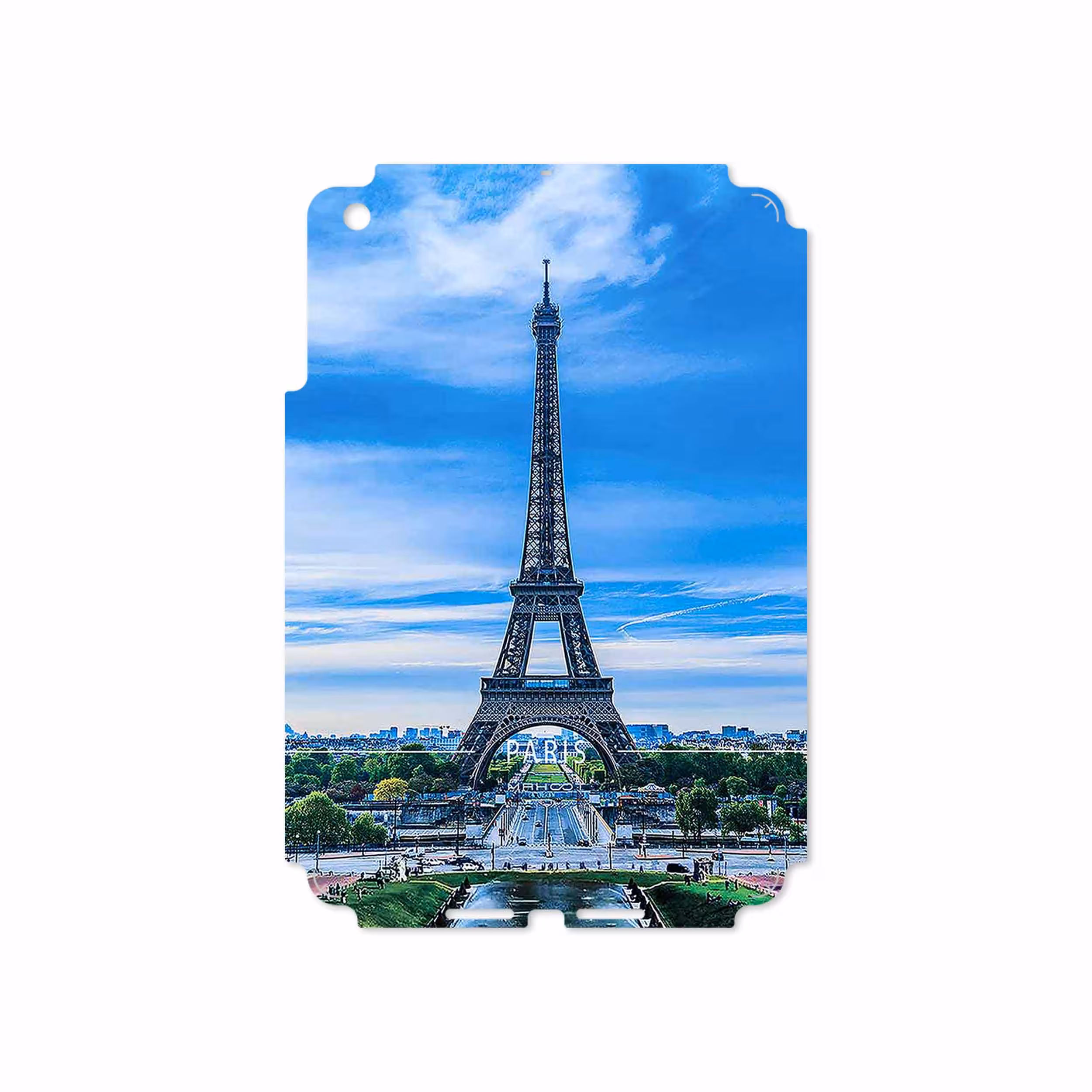 برچسب پوششی ماهوت مدل Paris City مناسب برای تبلت اپل iPad mini 2012 A1432
