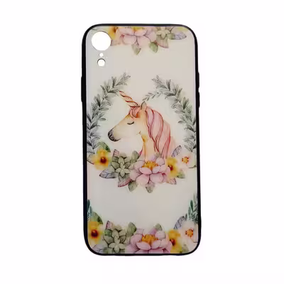 کاور طرح یونیکورنی کد ipxr مناسب برای گوشی موبایل اپل iPhone XR
