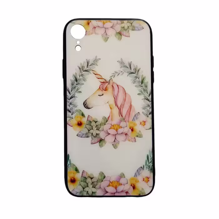 کاور طرح یونیکورنی کد ipxr مناسب برای گوشی موبایل اپل iPhone XR