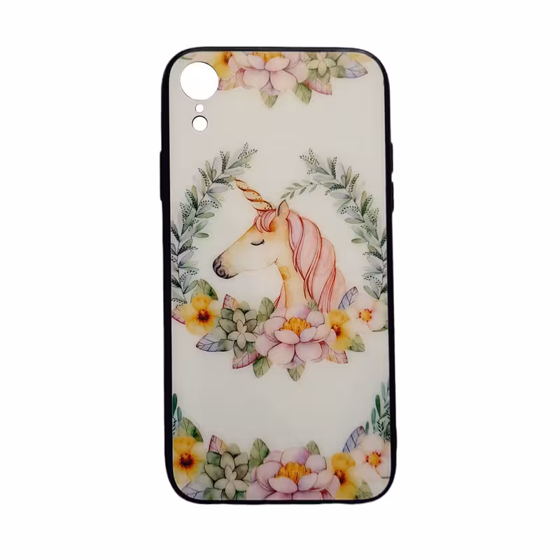 کاور طرح یونیکورنی کد ipxr مناسب برای گوشی موبایل اپل iPhone XR